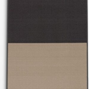 Alfombra FYR – 80x200cm, Gris/Beige
